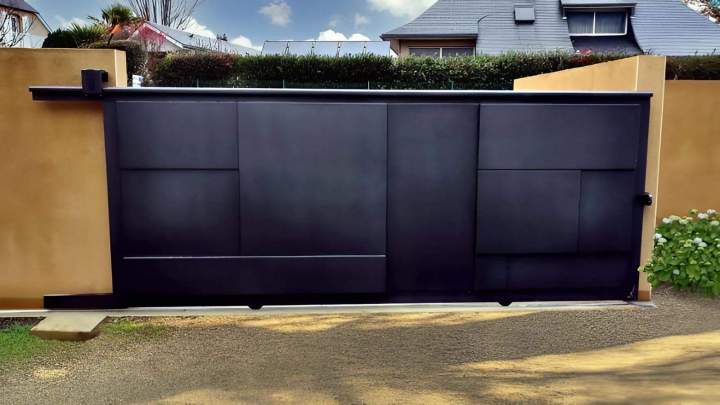 Un portail coulissant pour un projet résidentiel ou commercial !